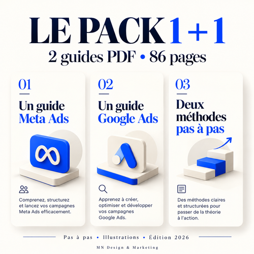 Le Pack 1 + 1 — Meta Ads + Google Ads | Édition 2026